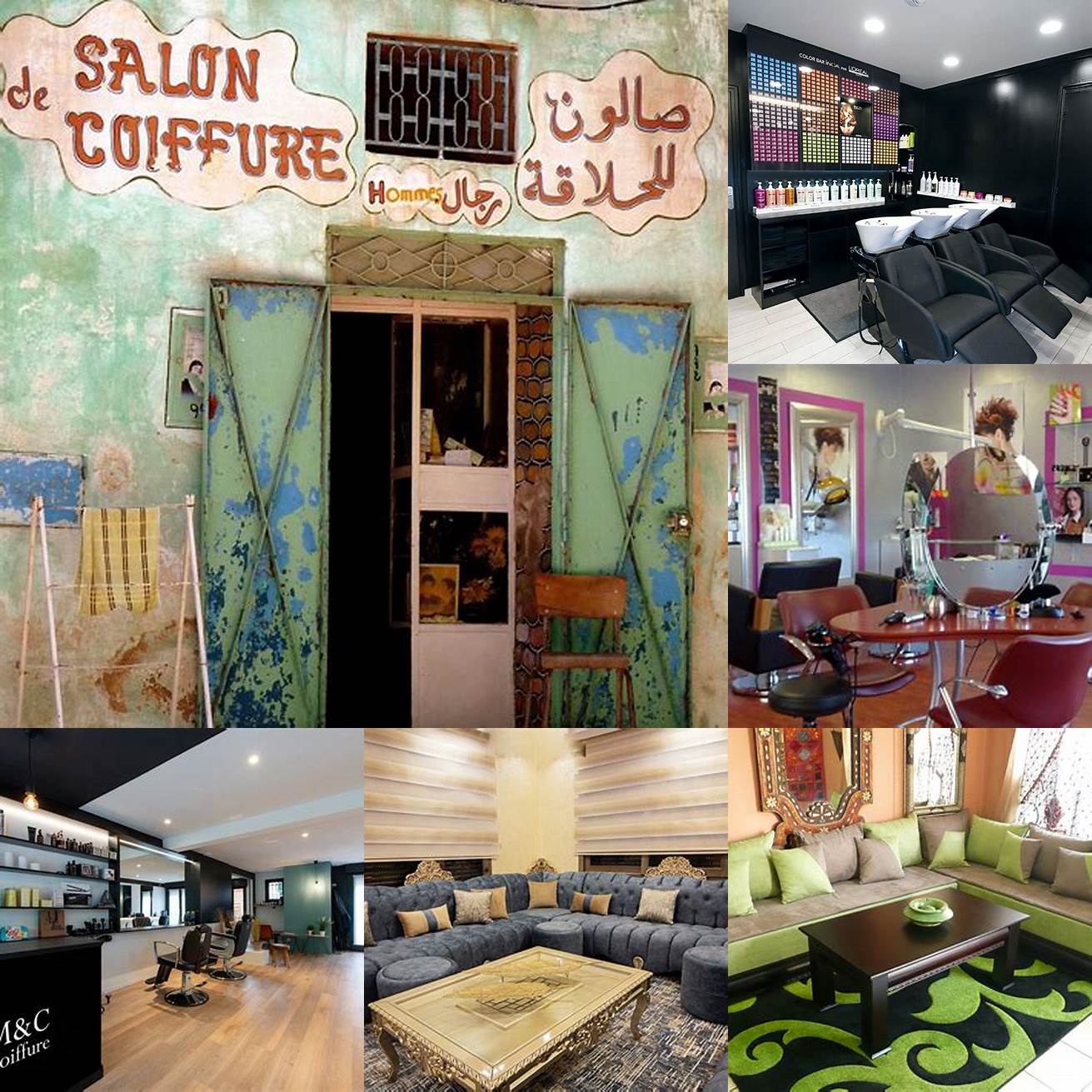 Salon de coiffure Marocain