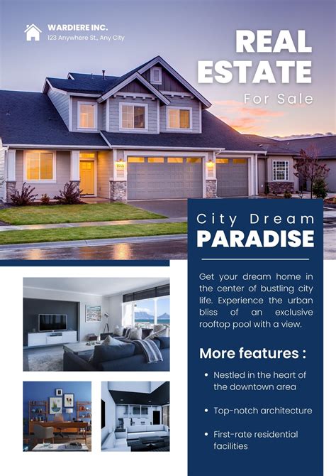 Sample Real Estate Flyer Templates