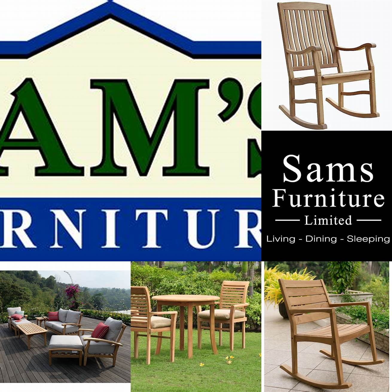 Sams Teak Furniture Logo