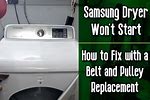 Samsung Dryer Belt Repair