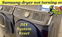 Samsung Dryer Reset Button Location DV40