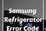 Samsung Fridge Error Code