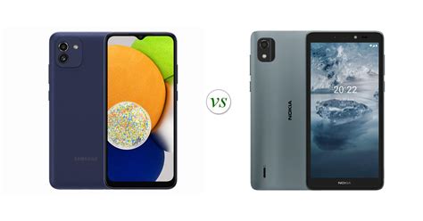 Samsung Galaxy A03 vs Nokia C2