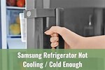Samsung Refrigerator Isn't Cooling
