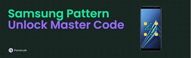 Samsung Tablet Pattern Unlock Master Code