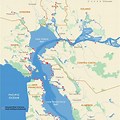 San Francisco Bay Islands Map