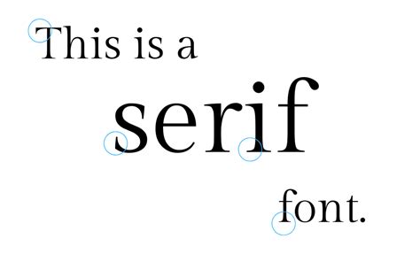 Sans Serif pada Font