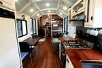 School Bus Turned into a Home