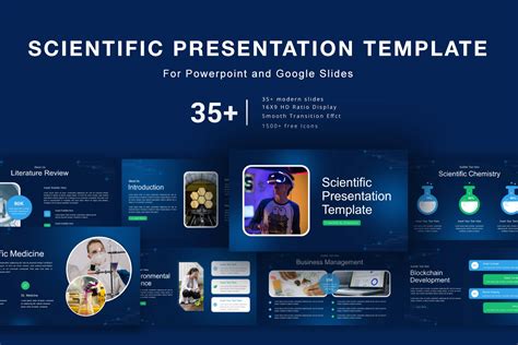 Scientific Presentation Powerpoint Template