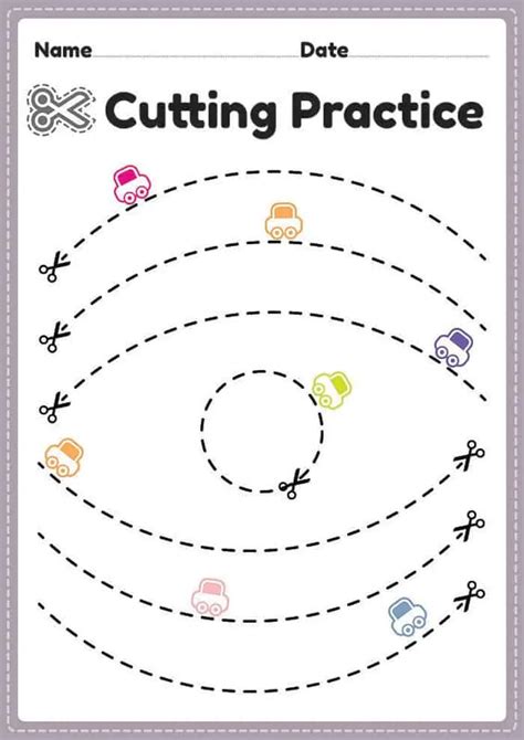 Scissor Skills Printables