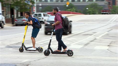 Scooter in Chicago