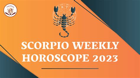 Scorpio Horoscope Career Weekly
