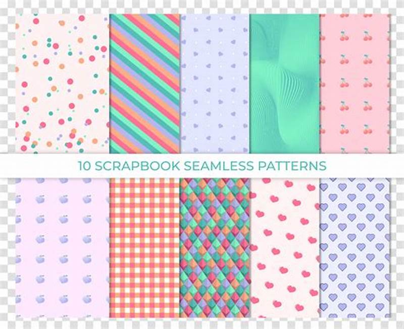Scrapbook Pattern Paper Design