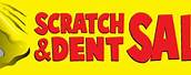 Scratch Dent Sign