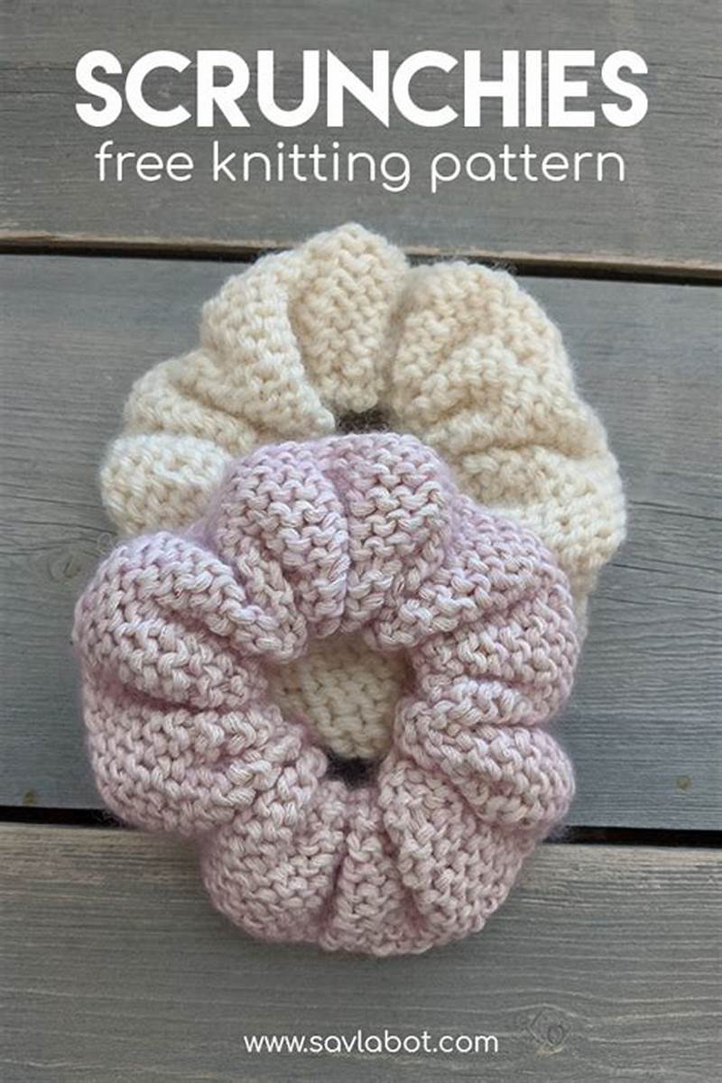 Scrunchie Knit Pattern