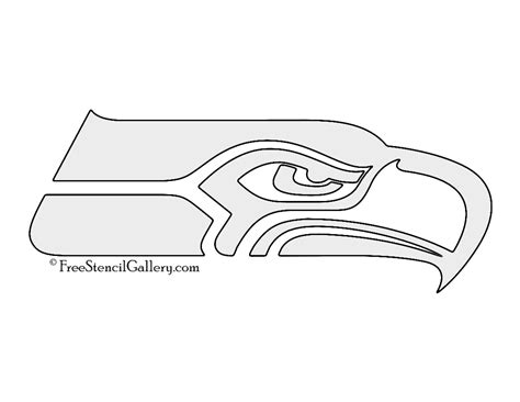Seahawks Pumpkin Carving Template