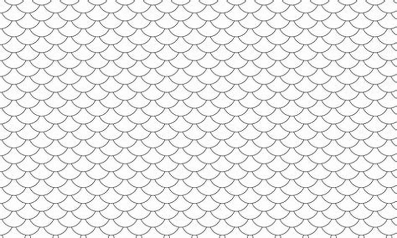 Seamless Fish Scale Pattern
