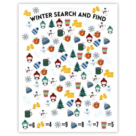 Search And Find Printable