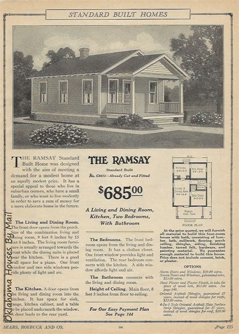 Sears Modern Homes Mail Order Catalog