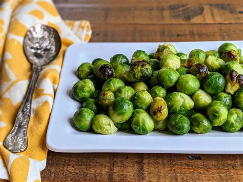 Season the Brussels Sprouts