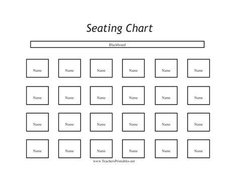Seating Chart Diagram