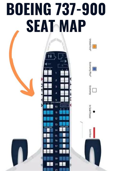 Seating Chart For Boeing 737-900