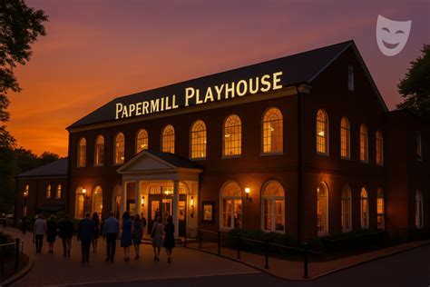 Seating Chart For Papermill Playhouse