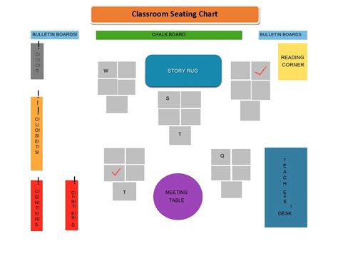 Seating Chart Ideas For Classroom