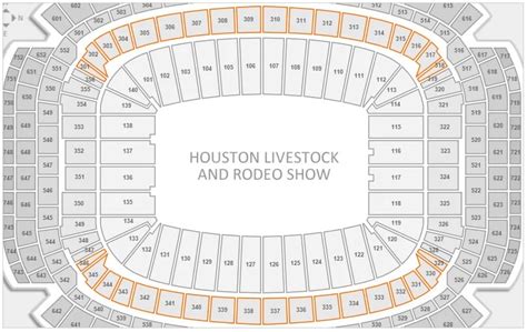 Seating Chart Nrg Stadium Rodeo