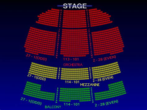 Seating Chart Richard Rogers