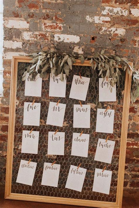 Seating Chart Wedding Wire