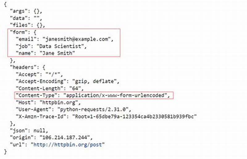 Send Form Data In Post Request Python