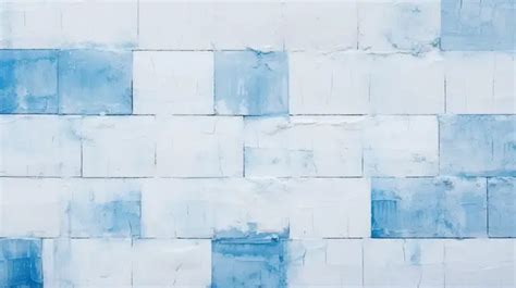 Serene Blue and White