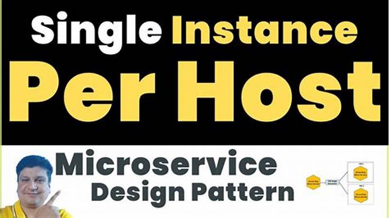 Service Instance Per Host Pattern Provides