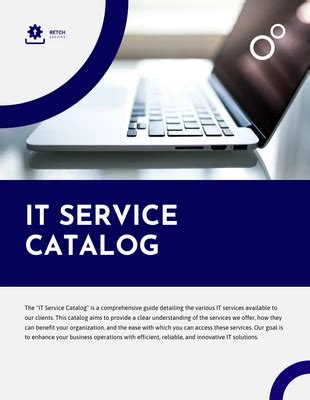 Services Catalog Template