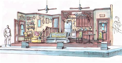 Set Design Drawing