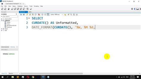 Set NOW as Default Value for datetime datatype