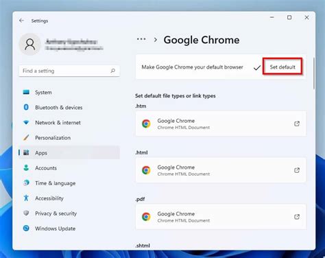 Setting Default Search Engine in Chrome