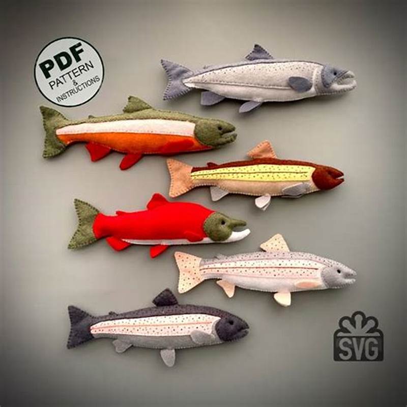 Sewing Pattern Fish