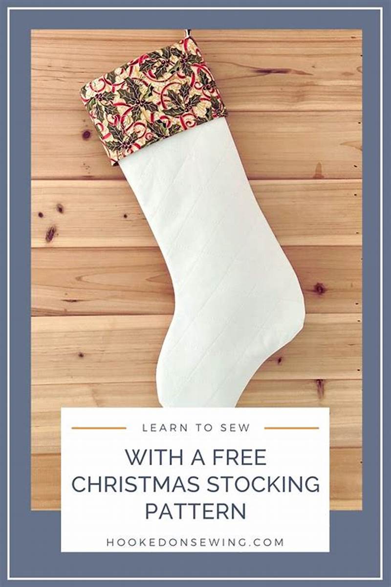 Sewing Pattern For Stocking