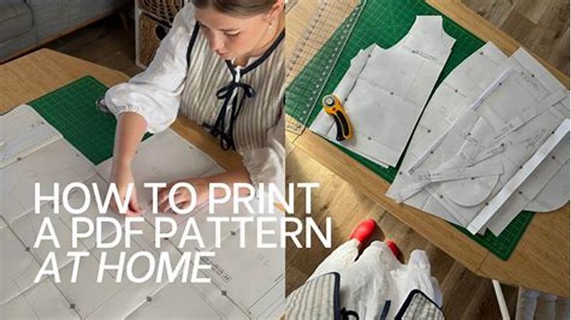 Sewing Pattern Printer