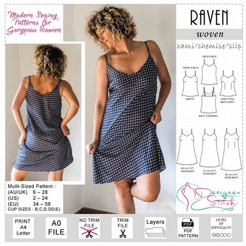 Sewing Pattern Slip
