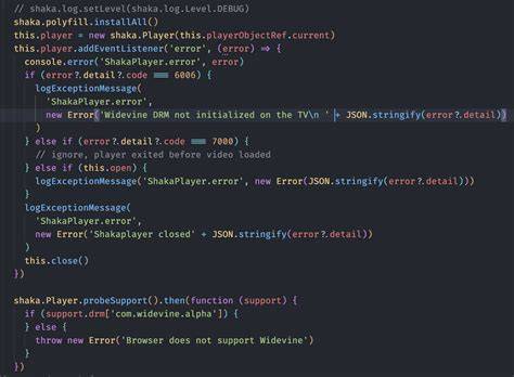 Decoding Common Shaka Player Error Codes