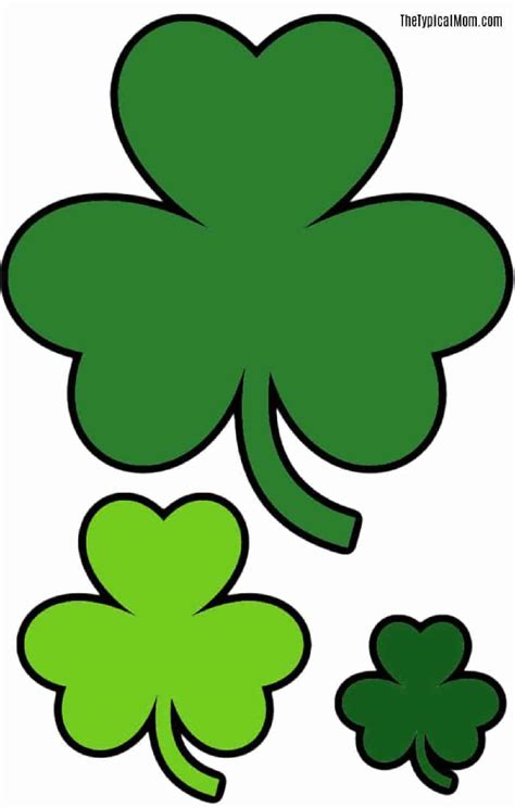 Shamrock Template Printable