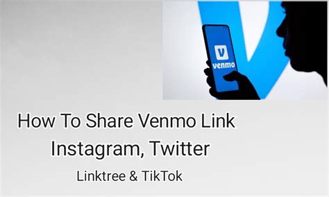 Share Venmo link on social media