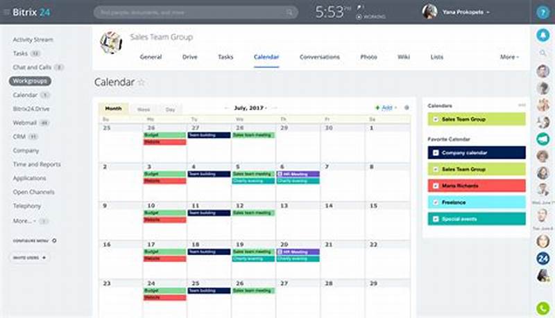 Shared Calendar Programs