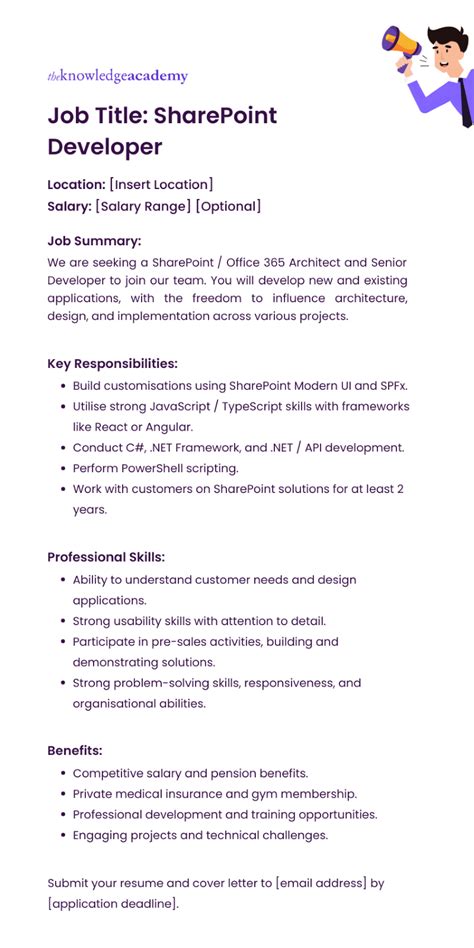 Sharepoint Developer Career