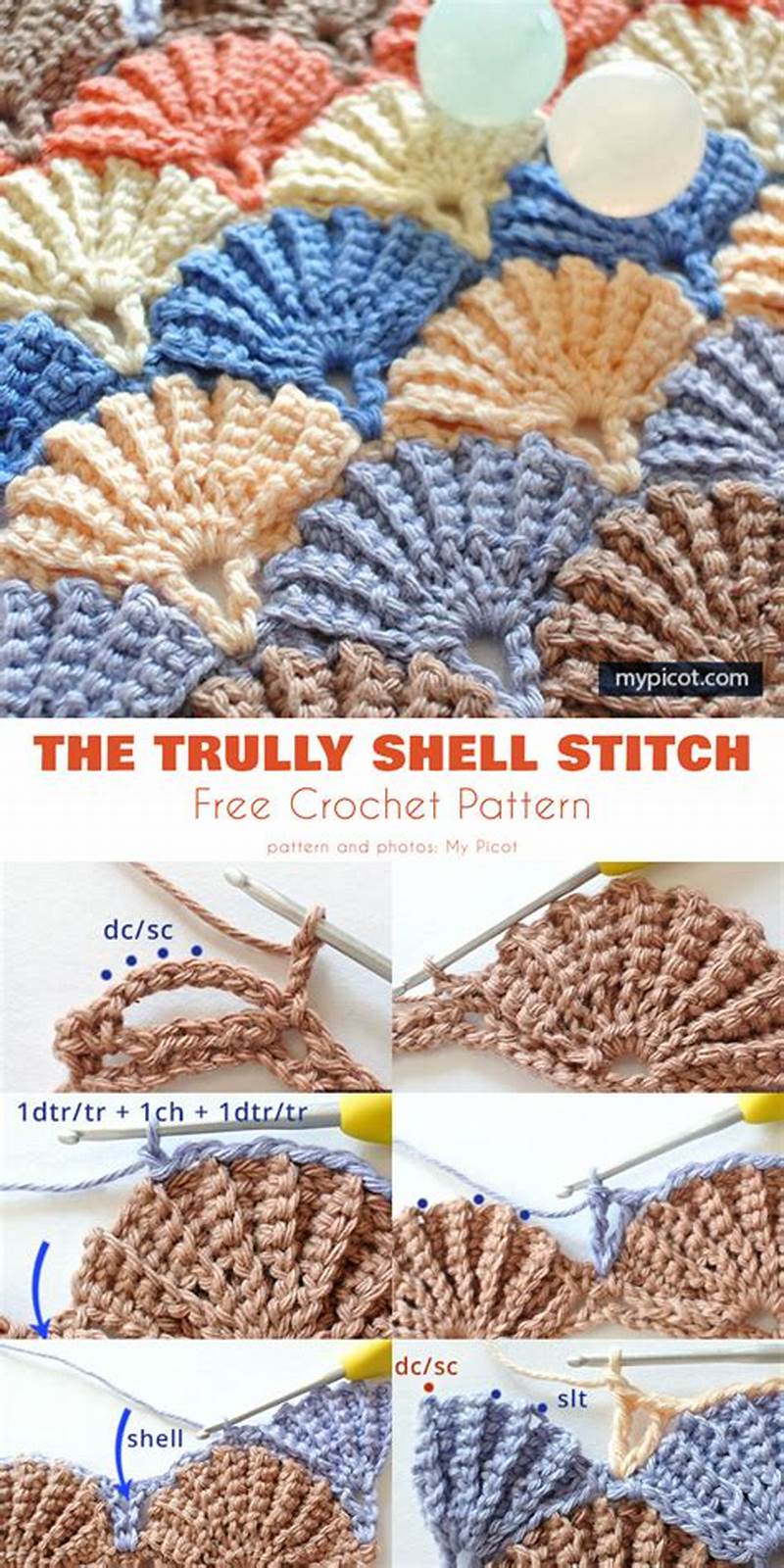 Shell Crochet Pattern Free