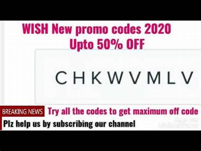 Shipping Promo Code For Wish