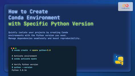 Should conda or conda-forge be used for Python environments